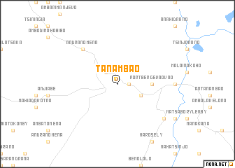 map of Tanambao