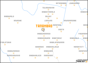 map of Tanambao