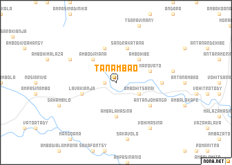 map of Tanambao