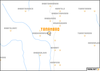 map of Tanambao