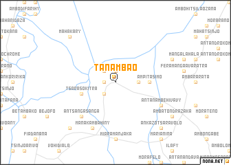 map of Tanambao