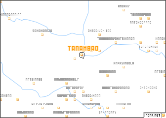 map of Tanambao