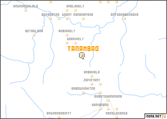 map of Tanambao