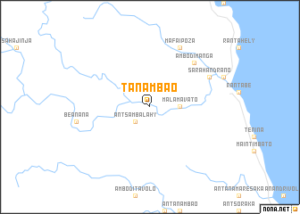 map of Tanambao