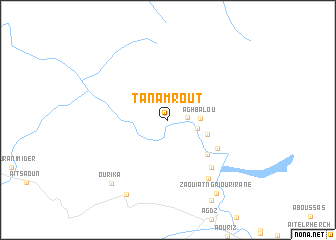 map of Tanamrout