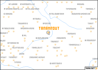 map of Tanamrout