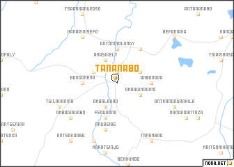 map of Tananabo