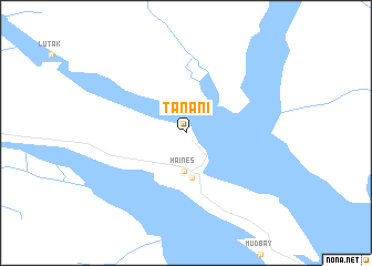 map of Tanani