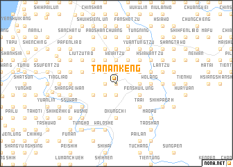 map of Ta-nan-k\