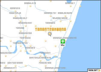 map of Tanantrambana