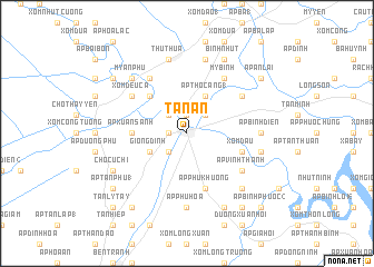 map of Tân An