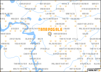 map of Tanapogale