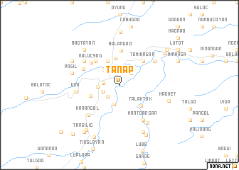 map of Tanap