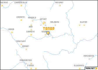 map of Tanap