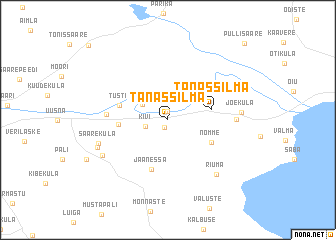 map of Tänassilma