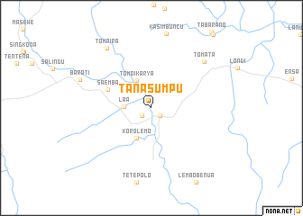 map of Tanasumpu