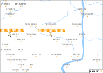 map of Ta-naunggaing