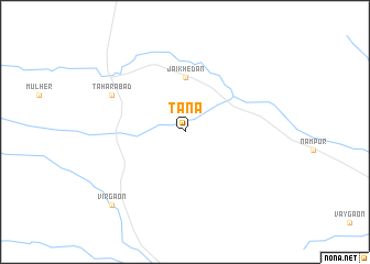 map of Tāna