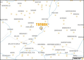 map of Tanbak