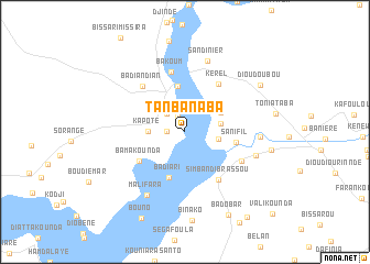 map of Tanbanaba