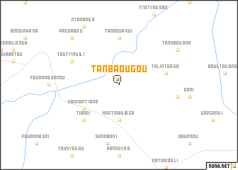 map of Tanbaougou