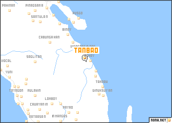 map of Tanbao