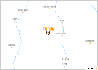 map of Tanba