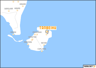 map of Tanbeihu