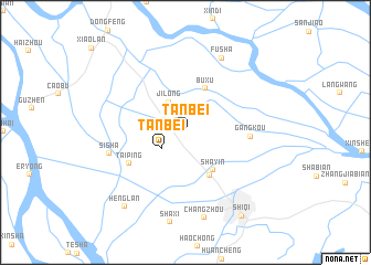 map of Tanbei