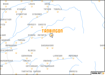 map of Tanbingon