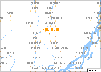 map of Tanbingôn