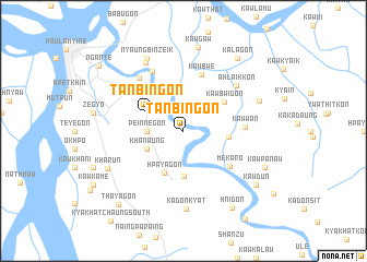 map of Tanbingon