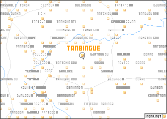 map of Tanbingué