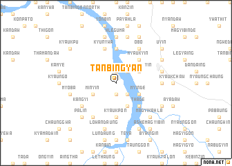 map of Tanbingyan