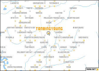 map of Tanbingyaung