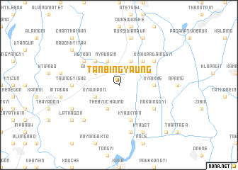 map of Tanbingyaung