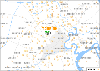 map of Tân Bình