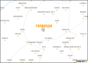 map of Tanbossa