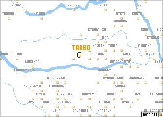 map of Tanbo