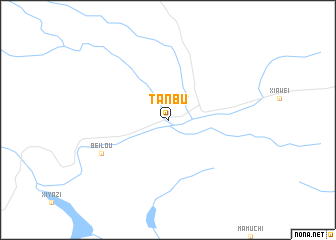 map of Tanbu