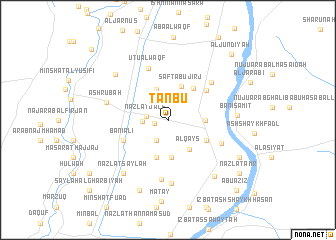 map of Ţanbū