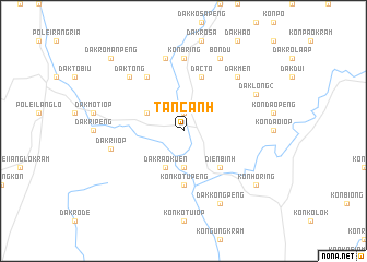 map of Tân Cảnh