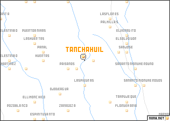 map of Tanchahuil