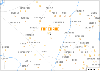 map of Tanchane