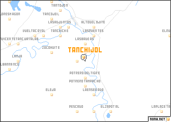 map of Tanchijol