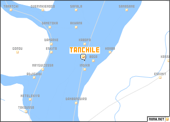 map of Tanchilé