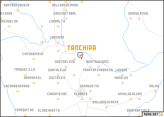 map of Tanchipa