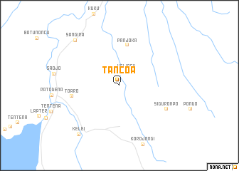 map of Tancoa