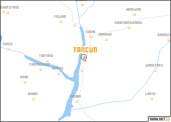 map of Tancun