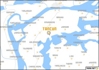 map of Tancun